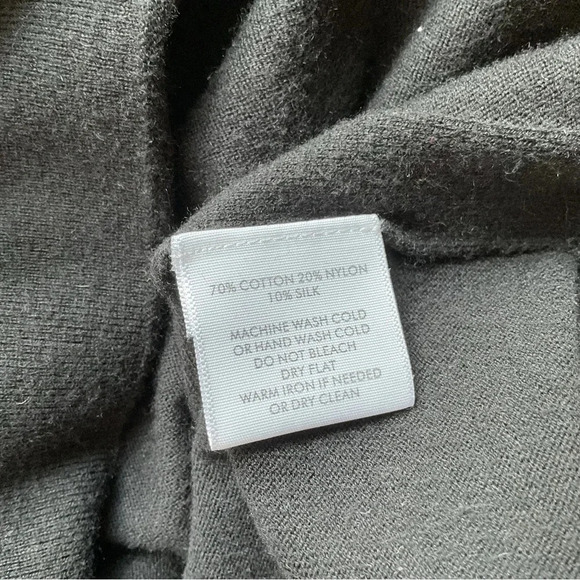 White + Warren Silk Blend Turtleneck Mock Neck Sweater Size Small‎ - Picture 5 of 8